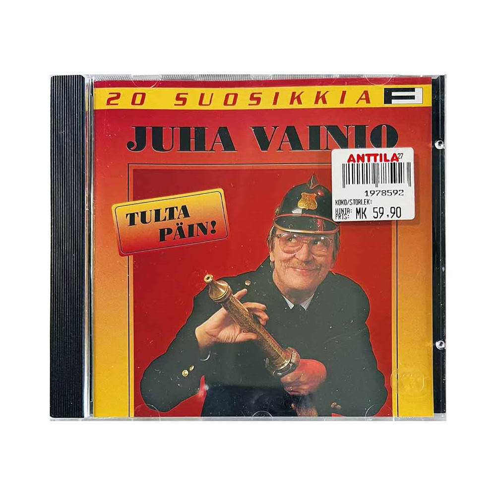Vainio Juha CD 20 Suosikkkia - Tultä päin!  kansi EX levy EX Käytetty CD