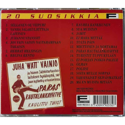 Vainio Juha CD 20 Suosikkkia - Tultä päin!  kansi EX levy EX Käytetty CD