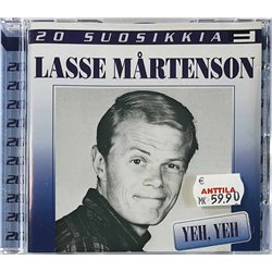 Mårtenson Lasse CD 20 Suosikkkia - Yeh, Yeh  kansi EX levy EX Käytetty CD