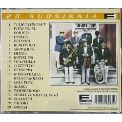 Teijo Joutsela ja Humppa-Veikot CD 20 Suosikkkia - Tulipunaruusut  kansi EX levy EX Käytetty CD