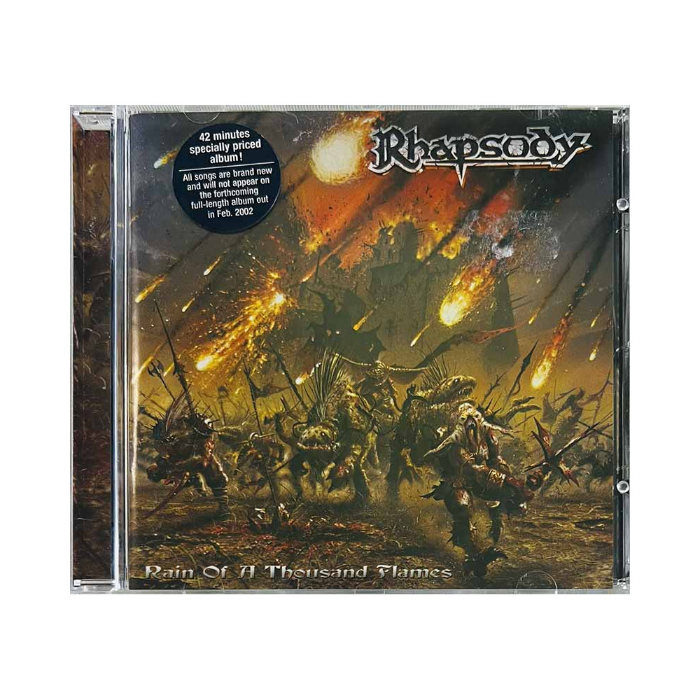 Rhapsody 2001 LMP 0110-036 CD Rain Of A Thousand Flames CD Begagnat