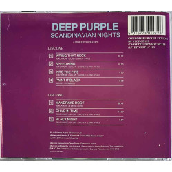 Deep Purple 1970/1988 DP VSOP CD 125 Scandinavian Nights 2CD CD Begagnat