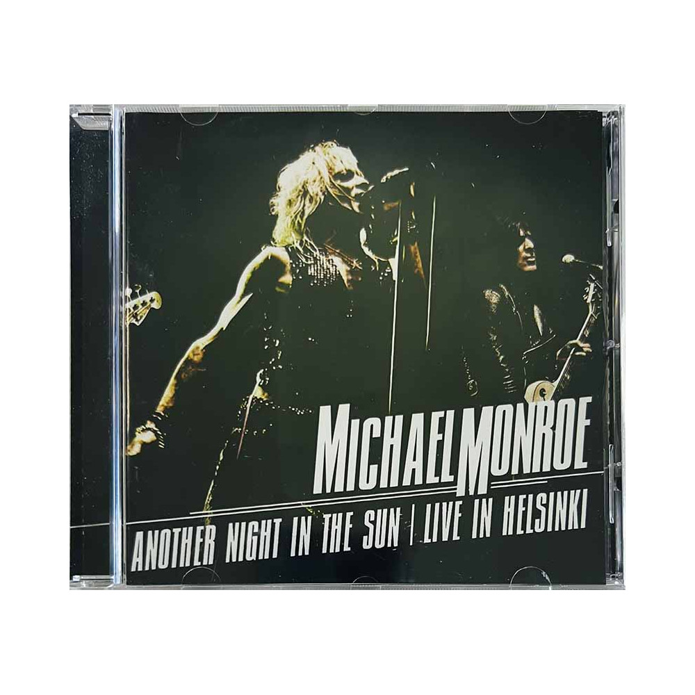 Monroe Michael CD Another night in the sun, live in Helsinki  kansi EX levy EX Käytetty CD