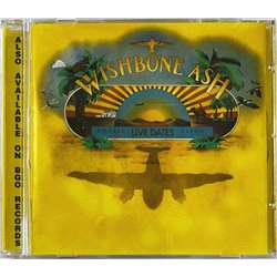 Wishbone Ash CD Live Dates  kansi EX levy EX Käytetty CD