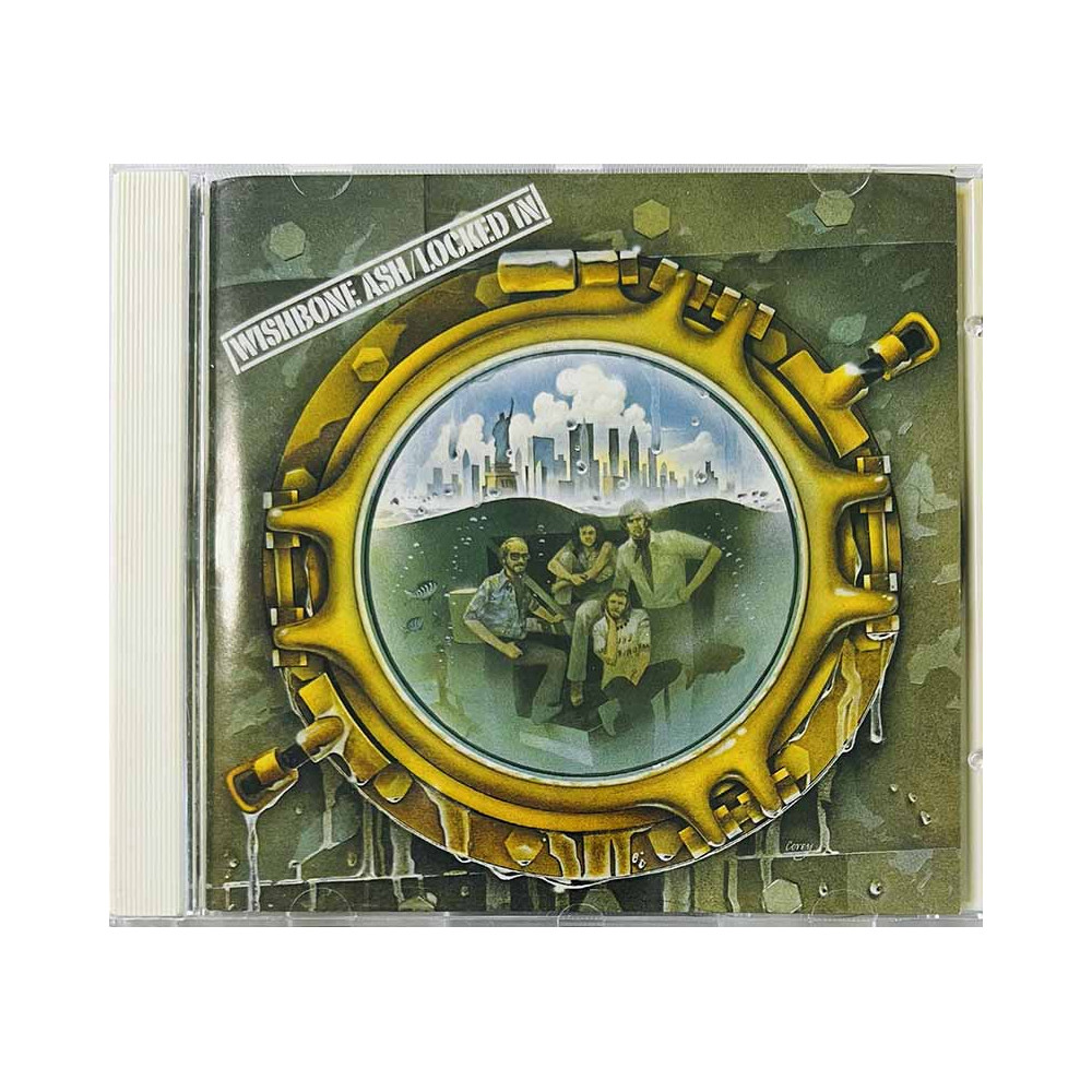 Wishbone Ash CD Locked In  kansi EX levy EX Käytetty CD