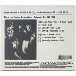 Deep Purple 2003 PUR 207D Kneel & Pray / Live In Montreux '69 2CD CD Begagnat