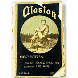 Richard Ungewitter, suom. Eino Havas 1910  Alaston, arvosteleva tutkielma 90 kuvaa Käytetty kirja