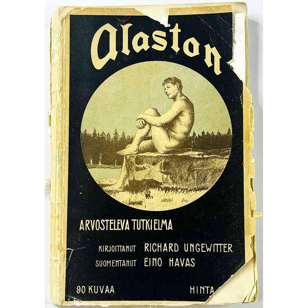 Richard Ungewitter, suom. Eino Havas 1910  Alaston, arvosteleva tutkielma 90 kuvaa Käytetty kirja