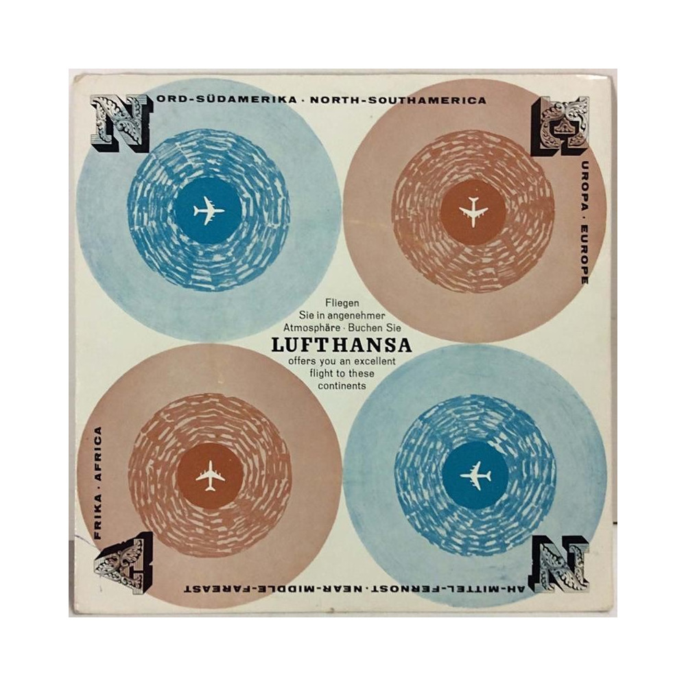 Lufthansa Boeing 707 Martin Böttcher: Lufthansa Jet / Lufthansa Cha Cha Cha - second hand single