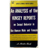 Geddes Donald Porter 1954 Ms 108 An analysis of the Kinsey reports Käytetty kirja