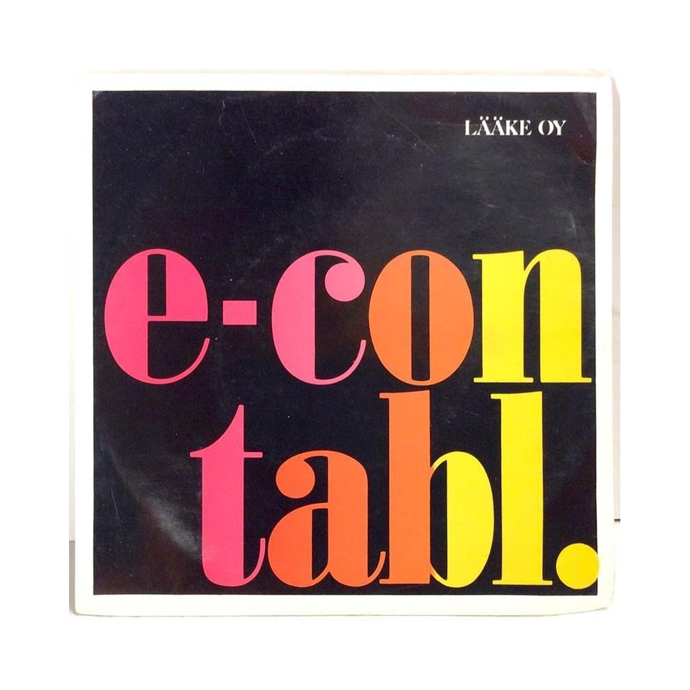 Pulkkinen Martti E-CON Lääke oy: e-con tabl. - second hand single
