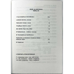Turun Kaupunginkirjasto hakemisto 1992 3. painos Seksi ja erotiikka vihko Käytetty kirja