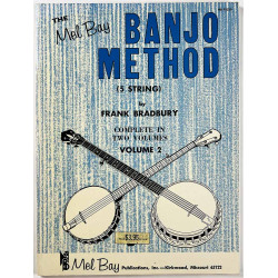Banjo Method by Frank Bradbury : Banjo Method (5 string) volume 2 - Något använd bok