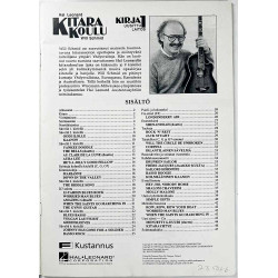 Hal Leonard, Will Schmid 1989 ISBN 	9524610523 Kitarakoulu kirja 1 uusittu laitos Käytetty kirja