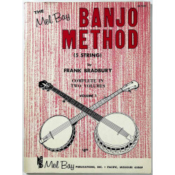 Banjo Method by Frank Bradbury : Banjo Method (5 string) volume 1 - Något använd bok