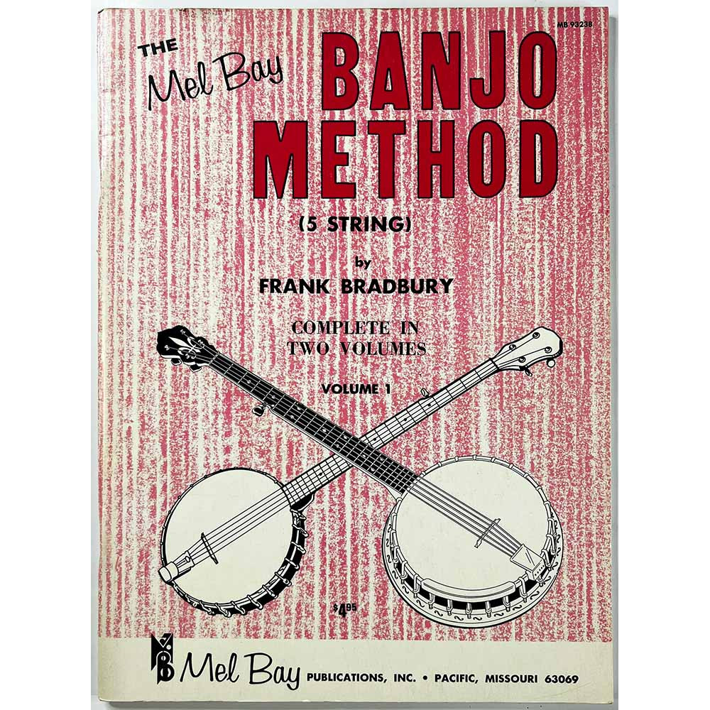 Banjo Method by Frank Bradbury 1967  Banjo Method (5 string) volume 1 Käytetty kirja