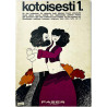 Nuottivihko 1976 F.M. 05899-0 Kotoisesti 1. Käytetty kirja