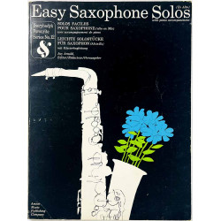 Jay Arnold, editor : Easy Saxophone Solos with piano accompaniment - Något använd bok