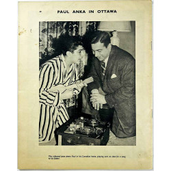 Nuottivihko Paul Anka : Souvenir album - Något använd bok