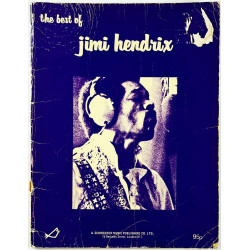 Nuottivihko Jimi Hendrix : The best of - Något använd bok