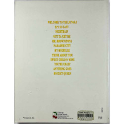 Guns N' Roses Appetite For Destruction 1988 ISBN 0-89524-386-5 Guitar/Vocal with tablature Käytetty kirja