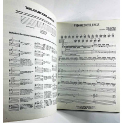 Guns N' Roses Appetite For Destruction 1988 ISBN 0-89524-386-5 Guitar/Vocal with tablature Käytetty kirja