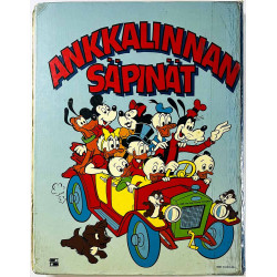 Walt Disney 1987 toinen painos Ankkalinnan Säpinät Käytetty kirja