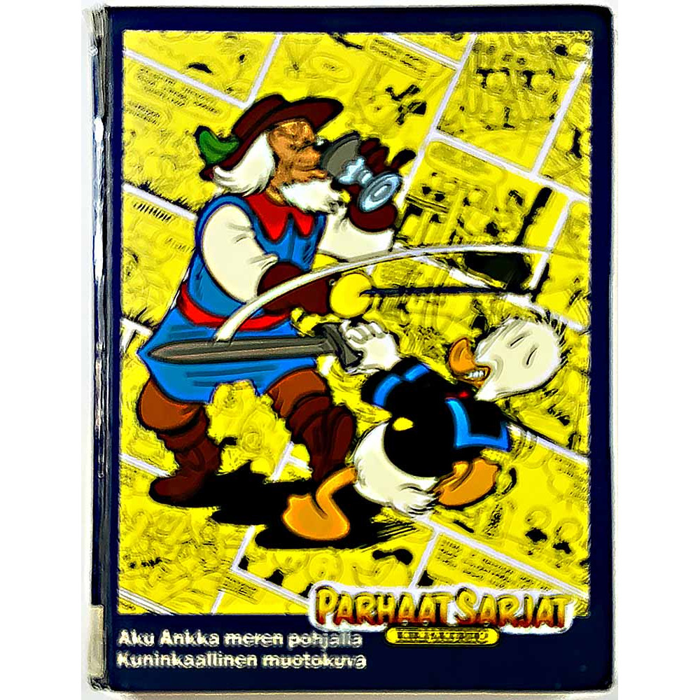 Parhaat Sarjat kirjakerho 39 1990 ISBN 951-875-159-5 Aku Ankka meren pohjalla Käytetty kirja
