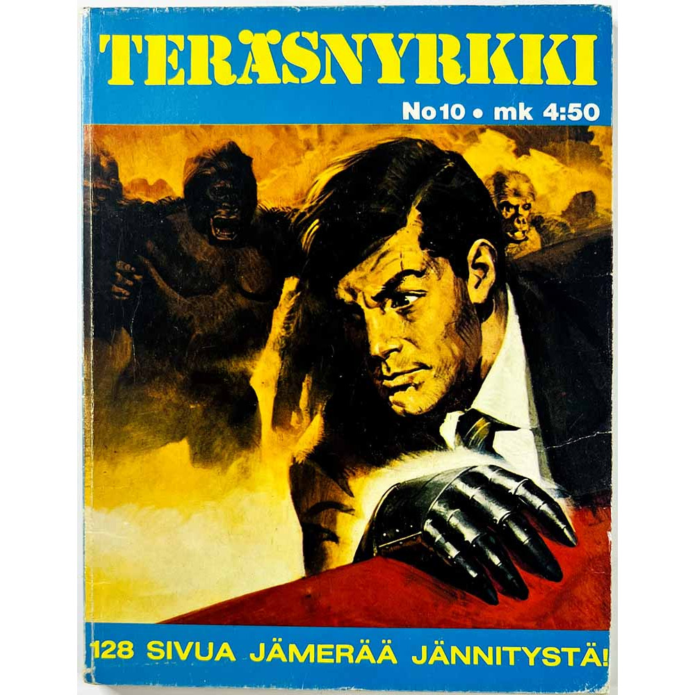 Teräsnyrkki 1975 No 10 128 sivua jämerää jännitystä käytetty lehti