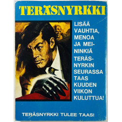 Teräsnyrkki 1975 No 10 128 sivua jämerää jännitystä käytetty lehti