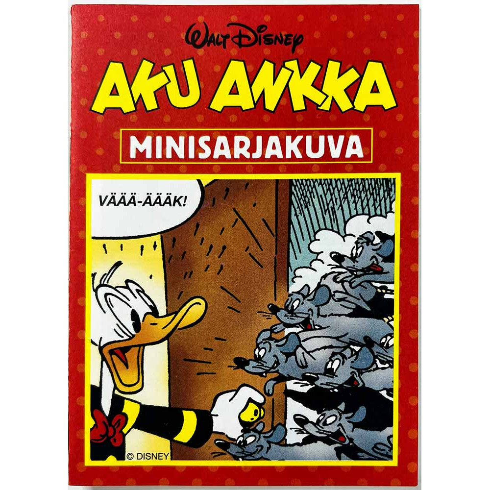 Aku Ankka 1990’s D0103AA Minisarjakuva VÄÄÄ-ÄÄÄK! käytetty lehti