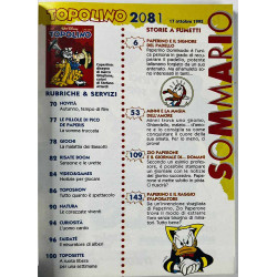 Topolino 1995 N. 2081 17 ottobre Italian Aku Ankka käytetty lehti