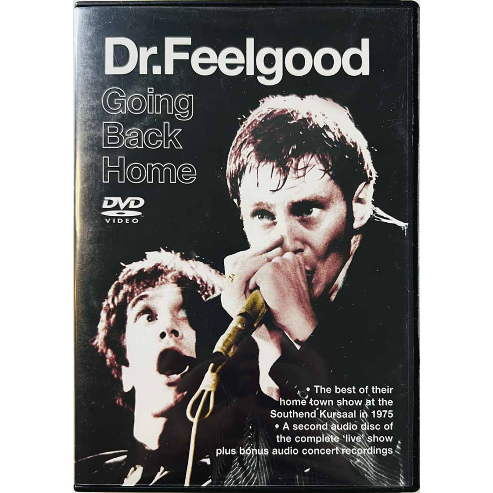 DVD - Dr. Feelgood DVD Going back home CD + DVD  kansi EX levy EX Käytetty DVD