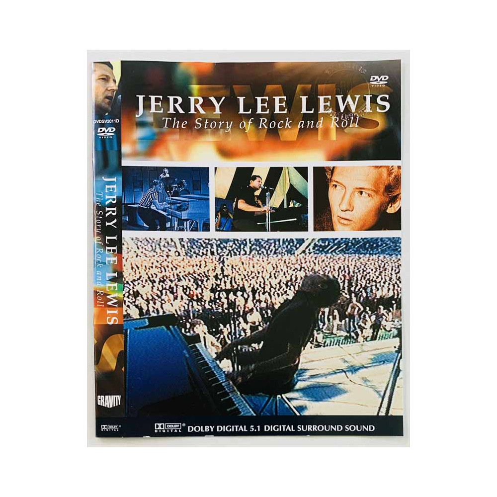 DVD - Lewis Jerry Lee DVD The Story Of Rock And Roll  kansi VG+ levy VG+ Käytetty DVD
