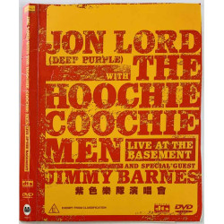 DVD - Jon Lord With Hoochie Coochie Men DVD Live At The Basement  kansi VG levy VG+ Käytetty DVD
