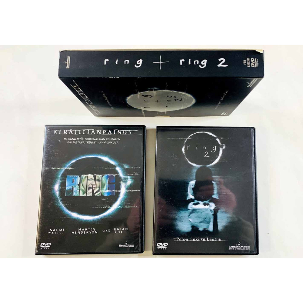 DVD Elokuva The Ring Collection Ring Ring 2 2DVD K ytetty DVD DVD Elokuva The Ring Collection Ring Ring 2 2DVD K ytetty DVD