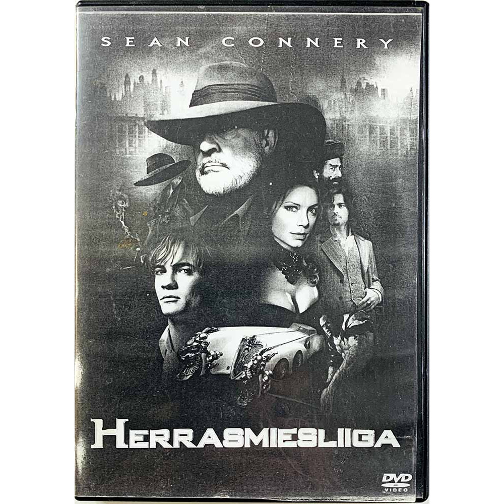 DVD - Elokuva DVD Herrasmiesliiga  kansi F levy VG+ Käytetty DVD