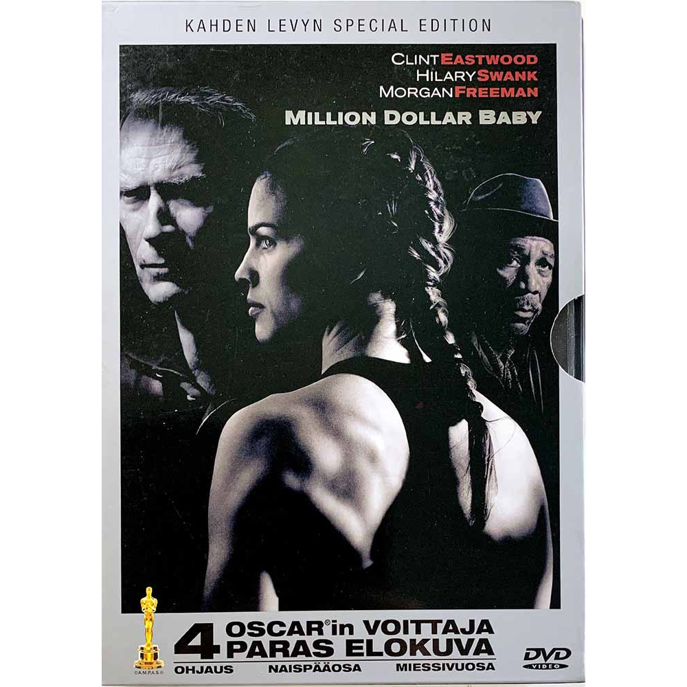 DVD - Elokuva DVD Million dollar baby 2DVD  kansi EX levy VG+ Käytetty DVD