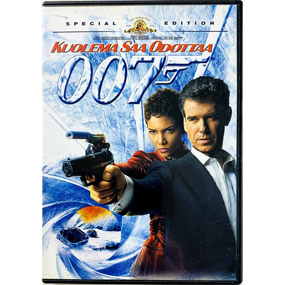 DVD - Elokuva DVD 007 James Bond kuolema saa odottaa 2DVD  kansi EX levy EX- Käytetty DVD