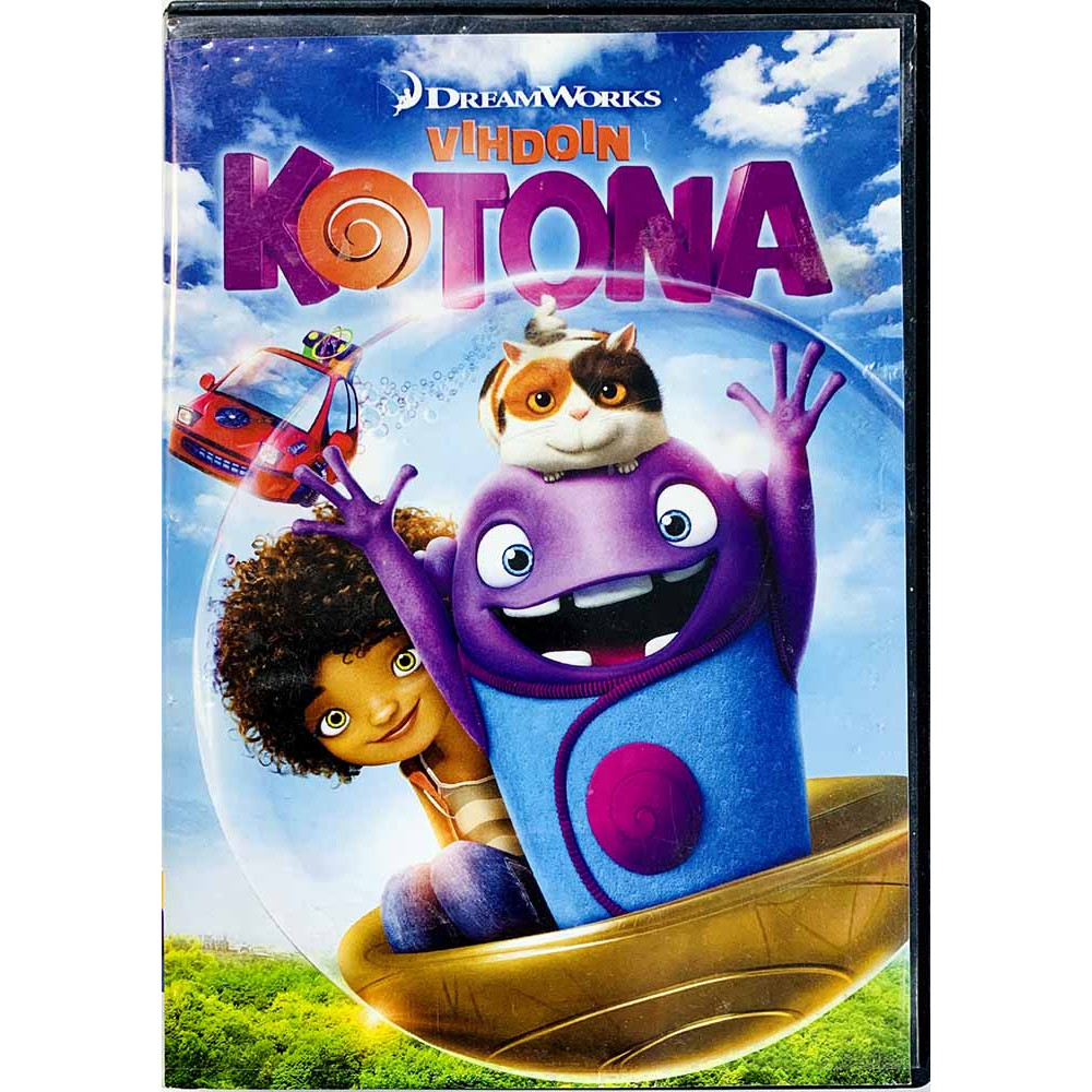 DVD - Elokuva DVD Vihdoin kotona  kansi VG+ levy VG- Käytetty DVD