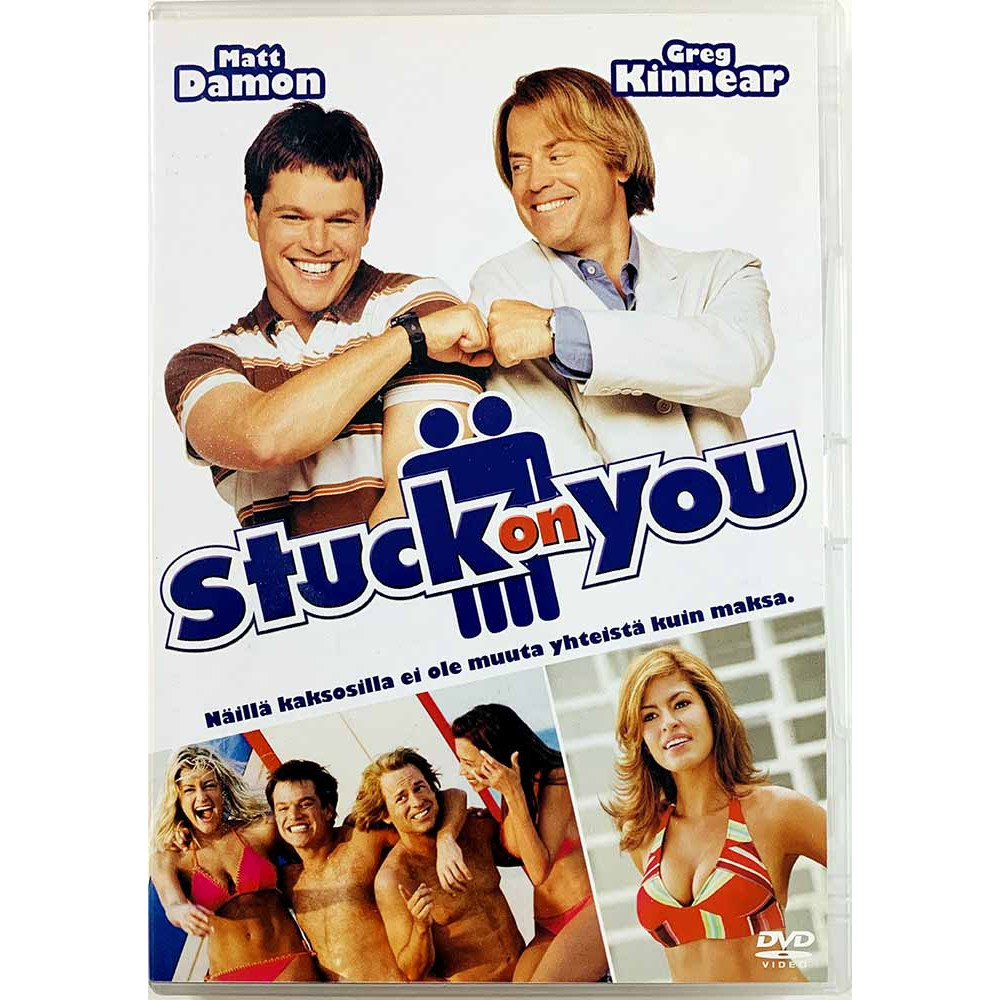 DVD - Elokuva DVD Stuck on you  kansi EX levy VG Käytetty DVD