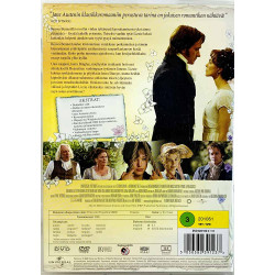 DVD - Elokuva DVD Ylpeys ja ennakkoluulo  kansi EX- levy EX Käytetty DVD