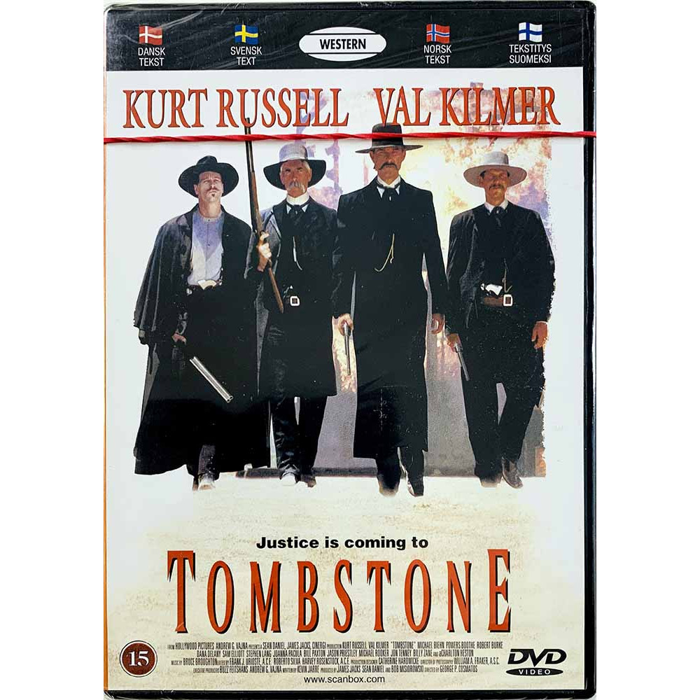 DVD - Elokuva DVD Tombstone  kansi EX levy EX Käytetty DVD