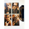 DVD - Elokuva 2011  The Godfather collection parts 1,2, & 3 5DVD DVD Begagnat