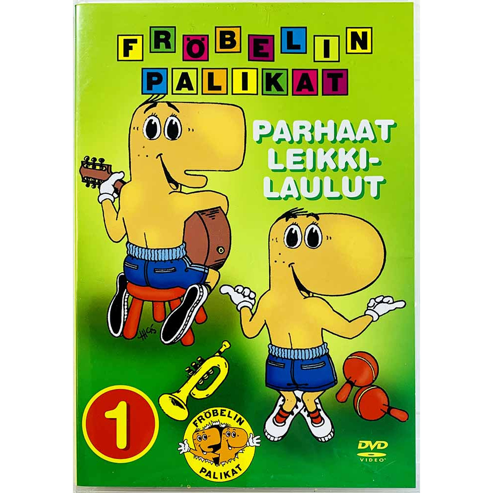 Fr belin Palikat Parhaat Leikkilaulut 1 K ytetty DVD