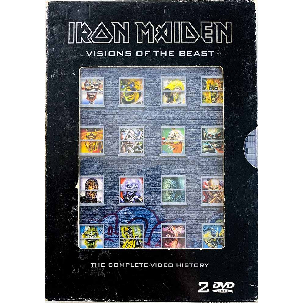 DVD - Iron Maiden DVD Visions Of The Beast 1DVD  kansi VG levy VG- Käytetty DVD