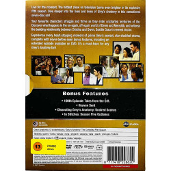 DVD - TV sarja 2009  Greyn anatomia 5. tuotantokausi 7DVD DVD Begagnat
