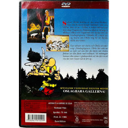 DVD - Elokuva Asterix DVD Gallernas Hjälte, Gallialaisten sankari  kansi EX levy EX Käytetty DVD