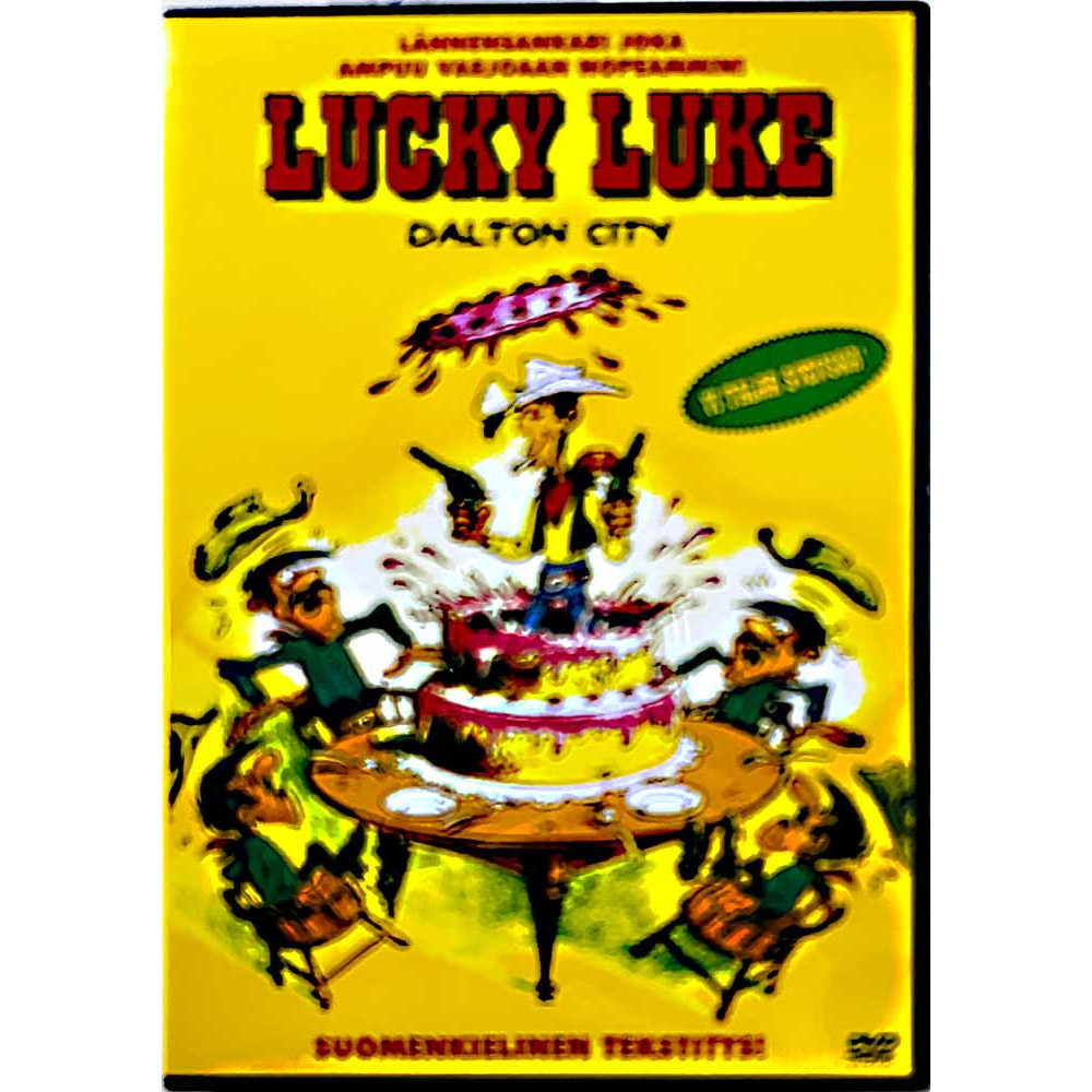DVD - Elokuva DVD Lucky Luke, Dalton City  kansi EX levy EX Käytetty DVD