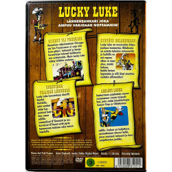 DVD - Elokuva DVD Lucky Luke, Rynräys Oklahomaan  kansi EX levy EX Käytetty DVD
